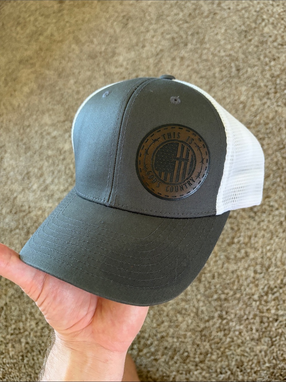 This is God’s Country Mesh SnapBack Hat